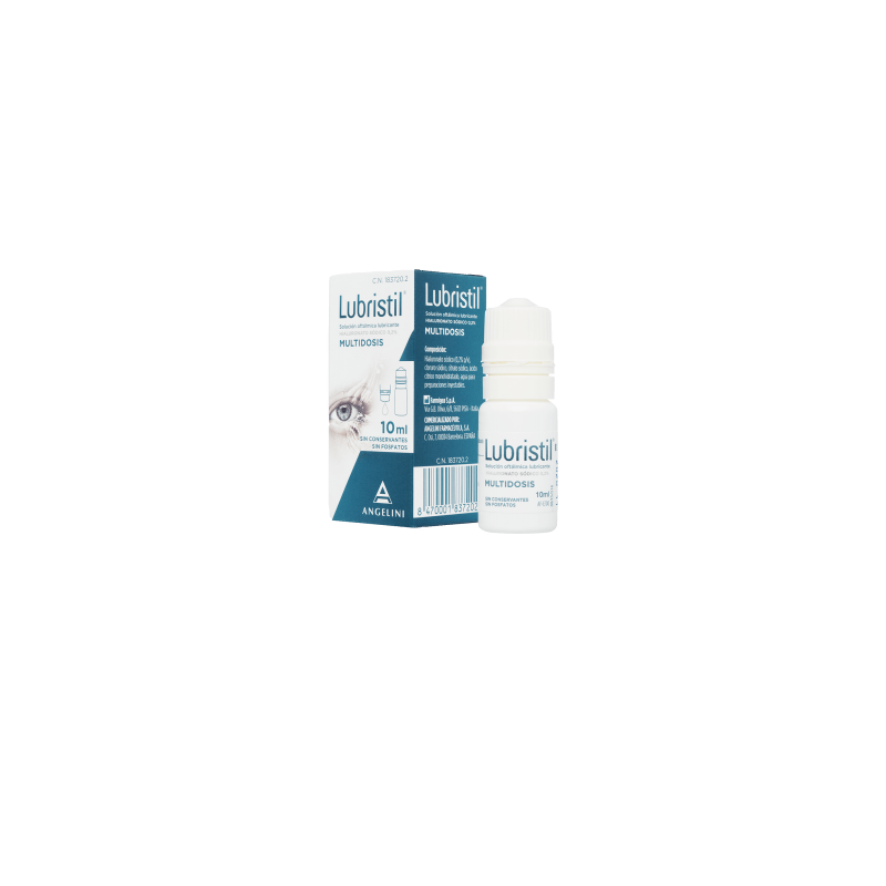 LUBRISTIL SOLUCION OFTALMICA LUBRICANTE 10 ML MULTIDOSIS