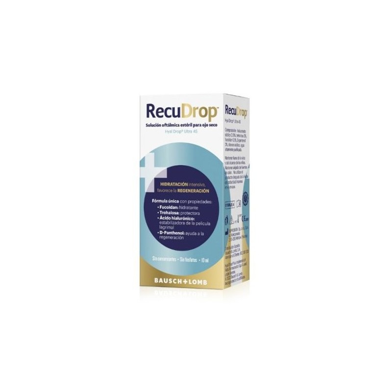 RECUDROP SOLUCION OFTALMICA PARA OJO SECO 10 ML