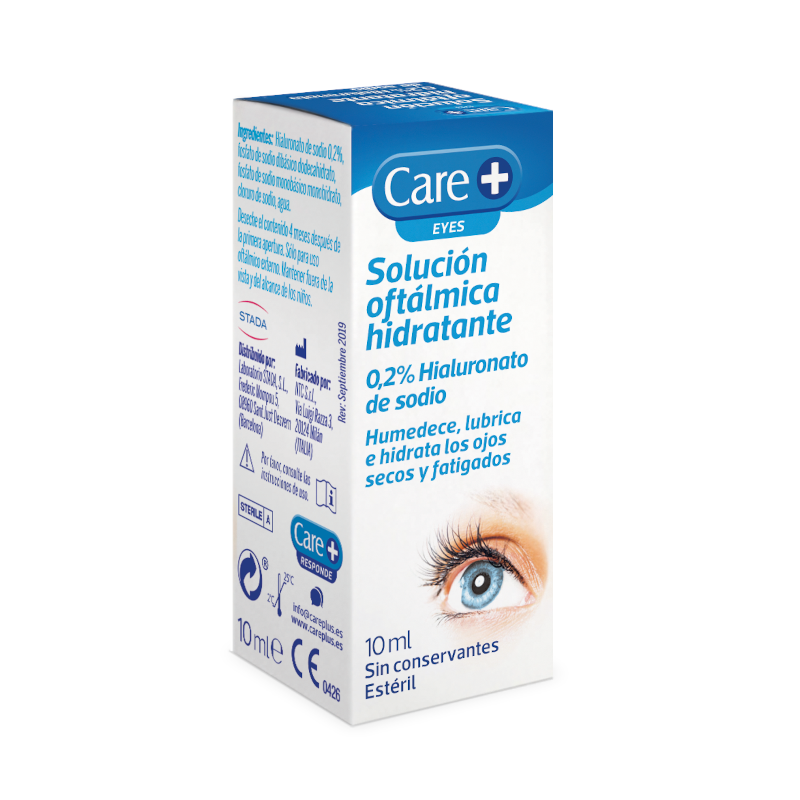 CARE+ SOL.OFTÁL.HIDRAT 0.2%HIALURON.10ML