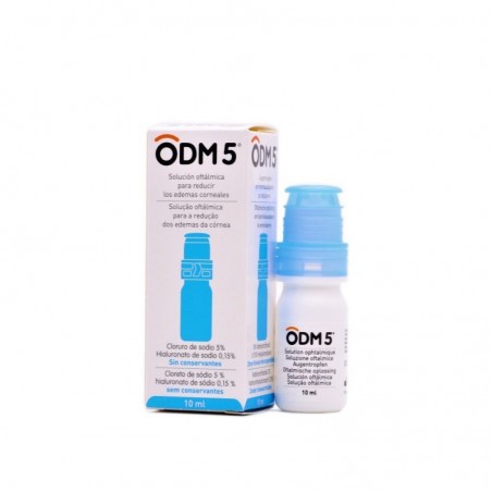  ODM 5 ANTIEDEMICO CORNEAL SOLUCION OFTALMICA HIP FRASCO MULTIDOSIS 10 ML 