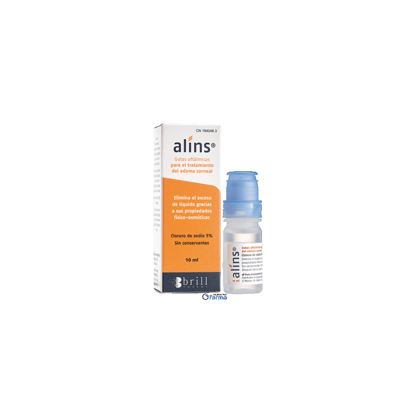 ALINS SOLUCION OFTALMICA 10 ML ALINS SOLUCION OFTALMICA 10 ML