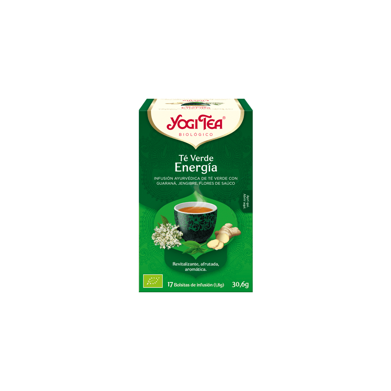 YOGI TEA TE VERDE ENERGIA YOGI TEA TE VERDE ENERGIA