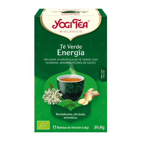  YOGI TEA TE VERDE ENERGIA 