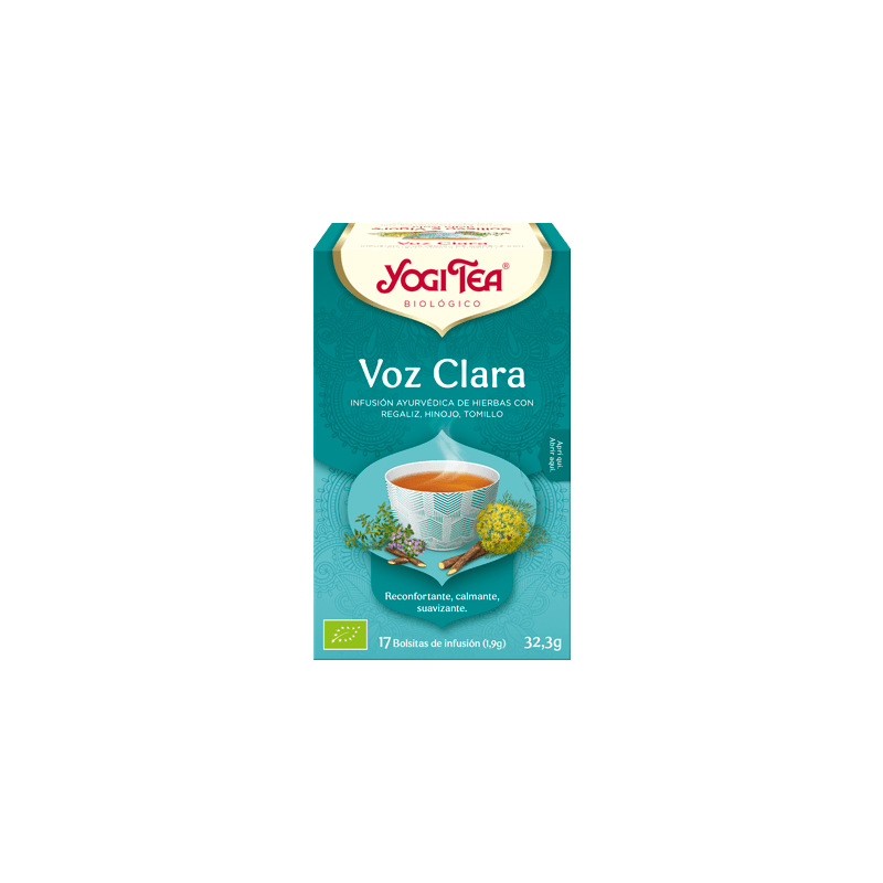 YOGI TEA VOZ CLARA-BIO YOGI TEA VOZ CLARA-BIO