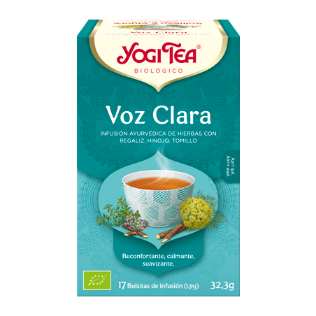  YOGI TEA VOZ CLARA-BIO 