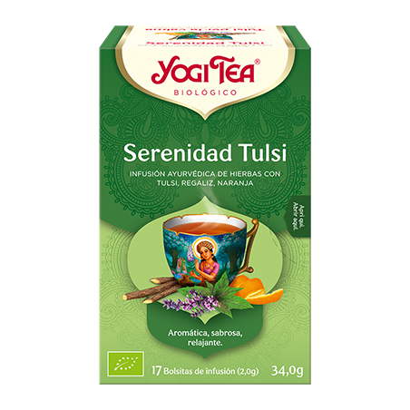  YOGI TEA SERENIDAD TULSI 17 BOLSITAS 2G 