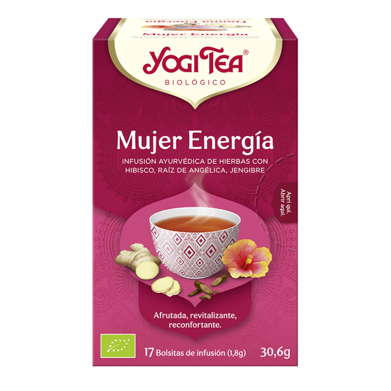 YOGI TEA MUJER ENERGIA 17 BOLSITA YOGI TEA MUJER ENERGIA 17 BOLSITA