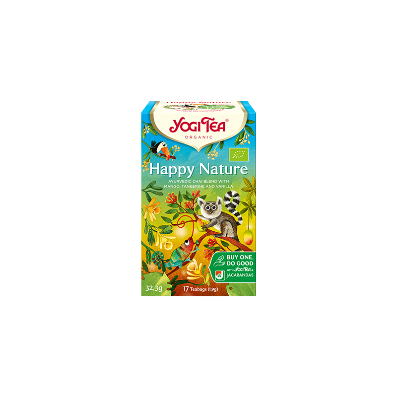 YOGI TEA HAPPY NATURE 17 BOLSITAS
