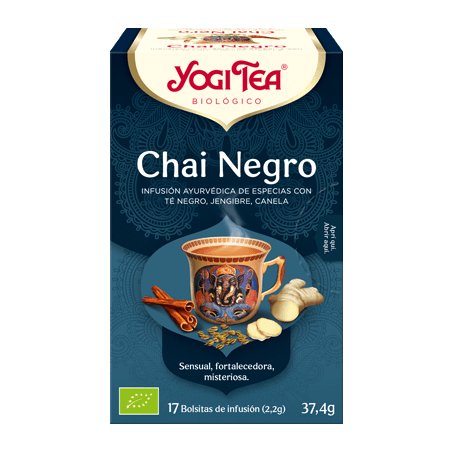  YOGI TEA CHAI NEGRO 