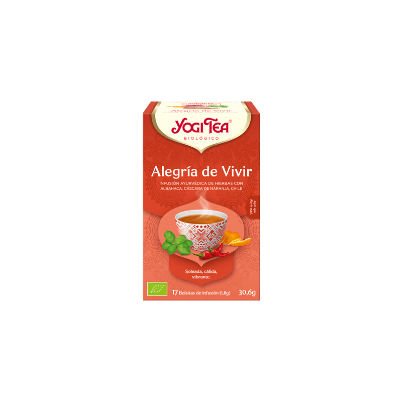 YOGI TEA ALEGRIA DE VIVIR YOGI TEA ALEGRIA DE VIVIR