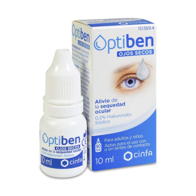 OPTIBEN OJOS SECOS GOTAS 10 ML OPTIBEN OJOS SECOS GOTAS 10 ML