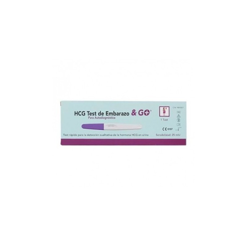 TEST DE EMBARAZO & GO 1 U TEST DE EMBARAZO & GO 1 U