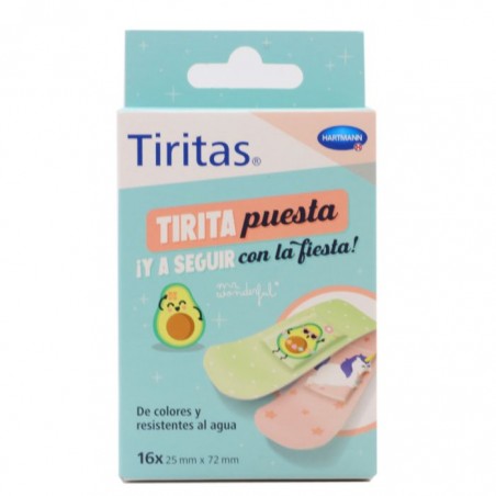  TIRITAS MR. WONDERFUL APOSITO ADHESIVO 16 UNIDADES 72 MM X 25 MM 