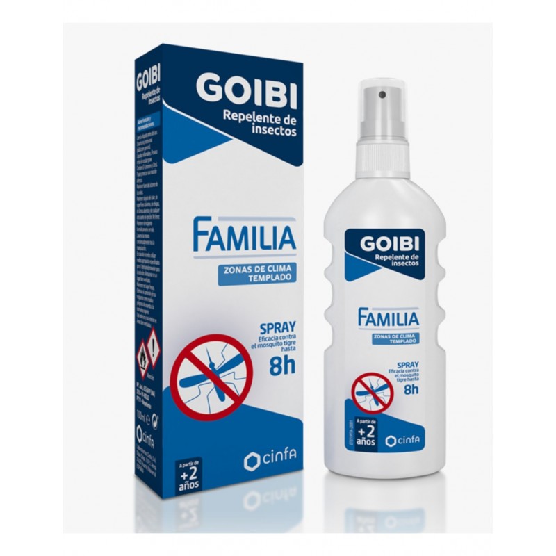 GOIBI ANTIMOSQUITOS FAMILIA SPRAY 100 ML GOIBI ANTIMOSQUITOS FAMILIA SPRAY 100 ML