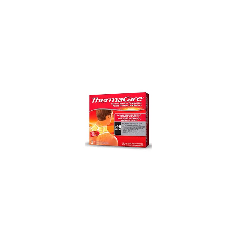 THERMACARE PARCHE TERMICO CUELLO HOMBRO MUÑECA 2 PARCHES THERMACARE PARCHE TERMICO CUELLO HOMBRO MUÑECA 2 PARCHES