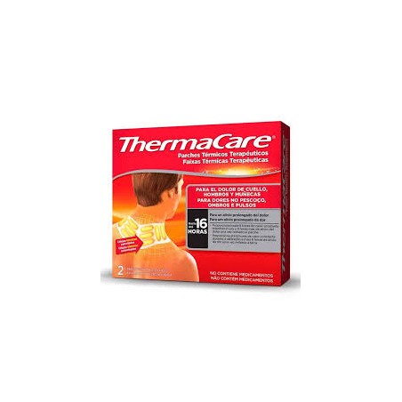  THERMACARE PARCHE TERMICO CUELLO HOMBRO MUÑECA 2 PARCHES 