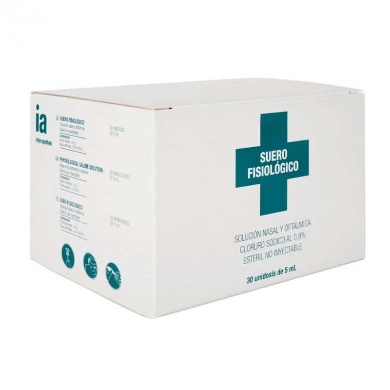 INTERAPOTHEK SUERO FISIOLOGICO MONODOSIS 30 U INTERAPOTHEK SUERO FISIOLOGICO MONODOSIS 30 U