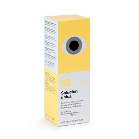  INTERAPOTHEK SOLUCION UNICA 1 ENVASE 500 ML 