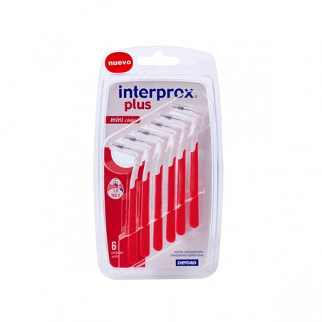  INTERPROX CEPILLO PLUS MINICONICO 1.0 6 UNIDADES 