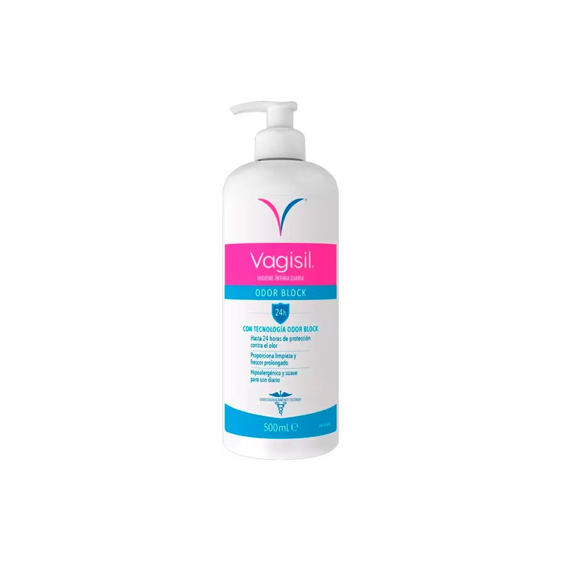 VAGISIL HIGIENE INTIMA ODOR BLOCK 1 ENVASE 500 ML VAGISIL HIGIENE INTIMA ODOR BLOCK 1 ENVASE 500 ML