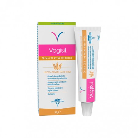  VAGISIL CREMA DE AVENA PREBIOTICA 1 TUBO 30 G 