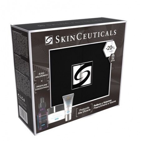  SKINCEUTICALS COFRE RELLENO Y VOUMEN HA INTENSIFIER + A.G.E ADVANCED EYE 