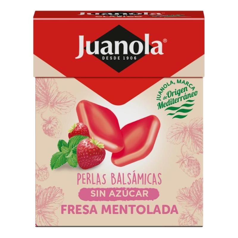 JUANOLA PERLAS FRESA MENTOLADA JUANOLA PERLAS FRESA MENTOLADA