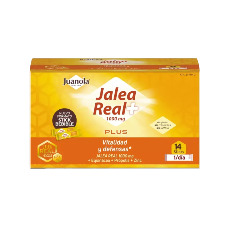 JUANOLA JALEA REAL PLUS 14 SOBRES 10 ML JUANOLA JALEA REAL PLUS 14 SOBRES 10 ML