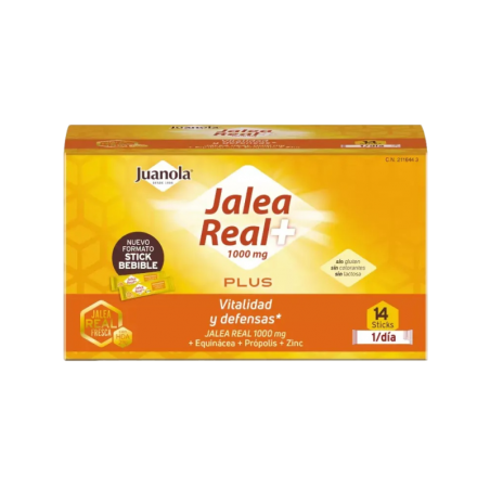  JUANOLA JALEA REAL PLUS 14 SOBRES 10 ML 