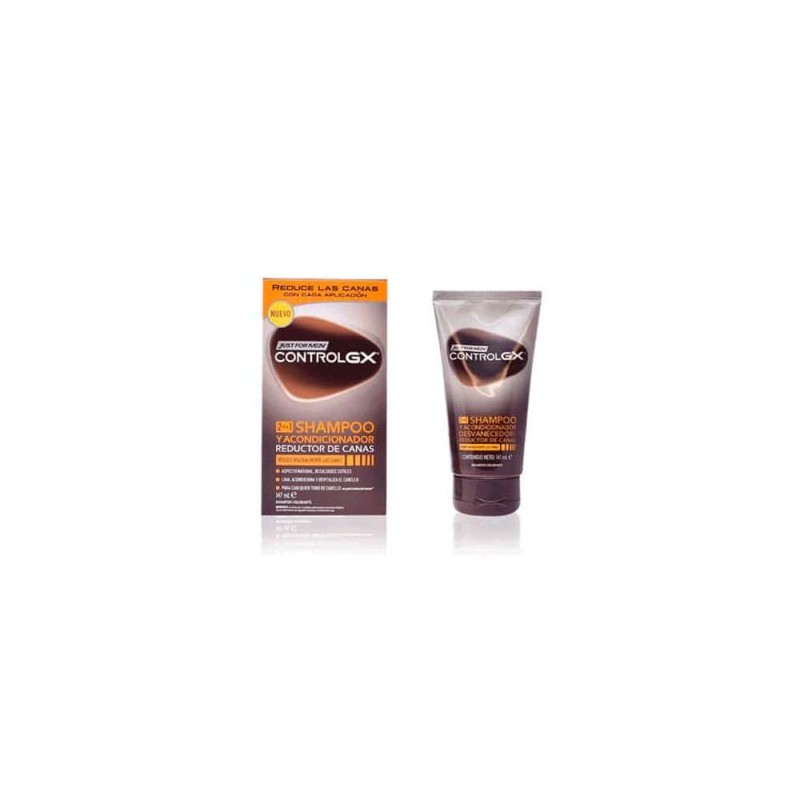 JUST FOR MEN CONTROL GX REDUCTOR DE CANAS CHAMPU+ACONDICIONAD 2 EN 1
