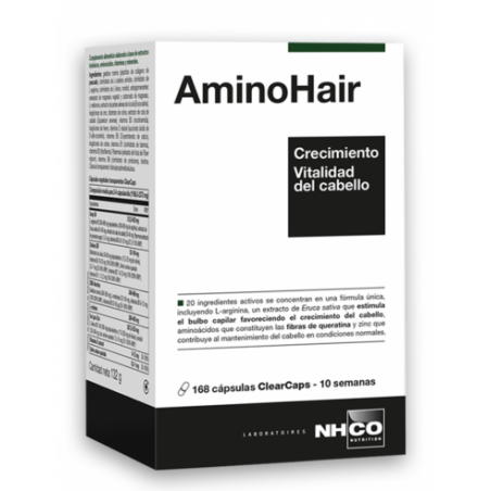  NHCO AMINOHAIR 168 CAPSULAS 