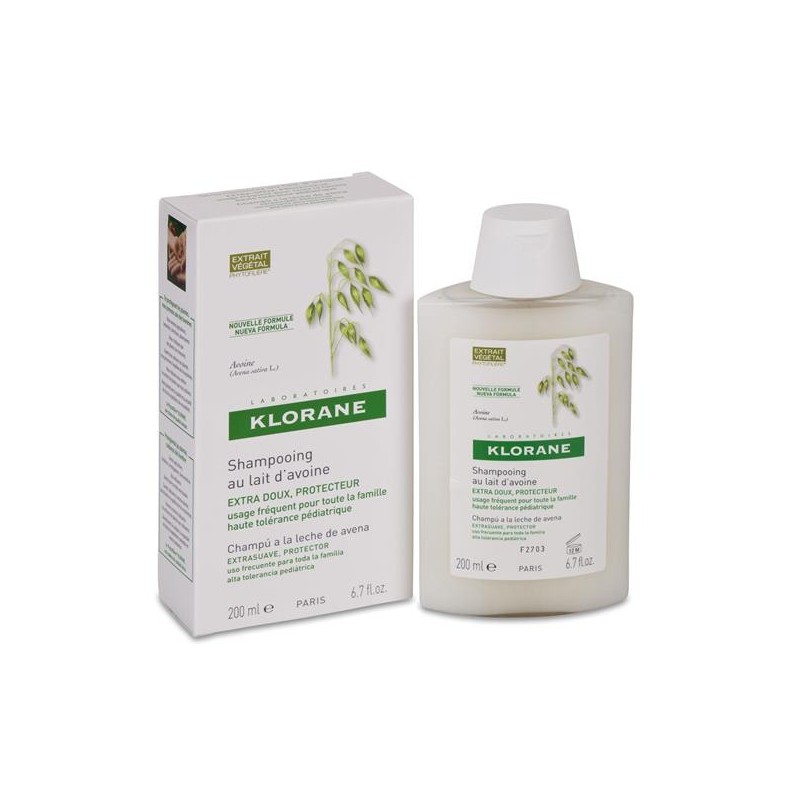 KLORANE CHAMPU LECHE DE AVENA 200 ML KLORANE CHAMPU LECHE DE AVENA 200 ML