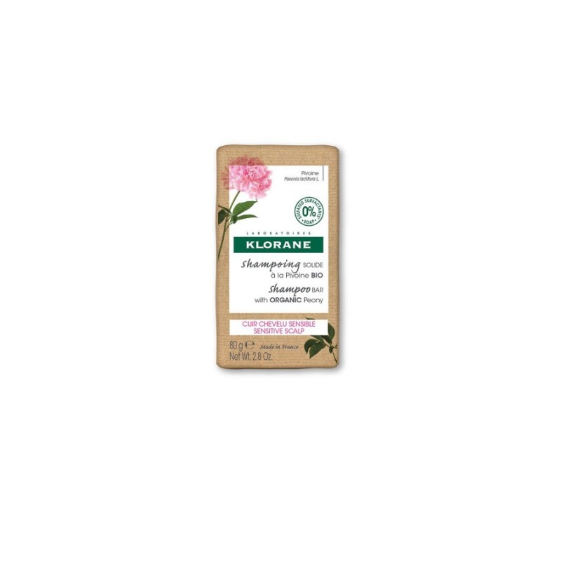 KLORANE CHAMPU SOLIDO A LA PEONIA BIO PASTILLA 80 G KLORANE CHAMPU SOLIDO A LA PEONIA BIO PASTILLA 80 G