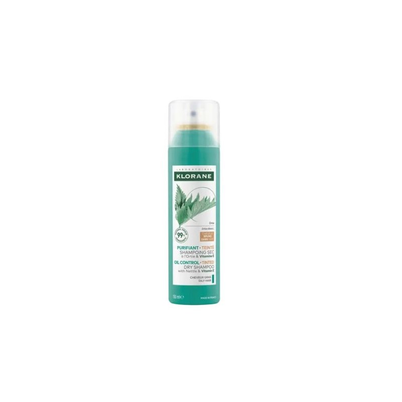 KLORANE CHAMPU SECO AL EXTO DE ORTIGA CABELLO CASTAÑO O MORENO 1 ENVASE 150 ML KLORANE CHAMPU SECO AL EXTO DE ORTIGA CABELLO CASTAÑO O MORENO 1 ENVASE 150 ML