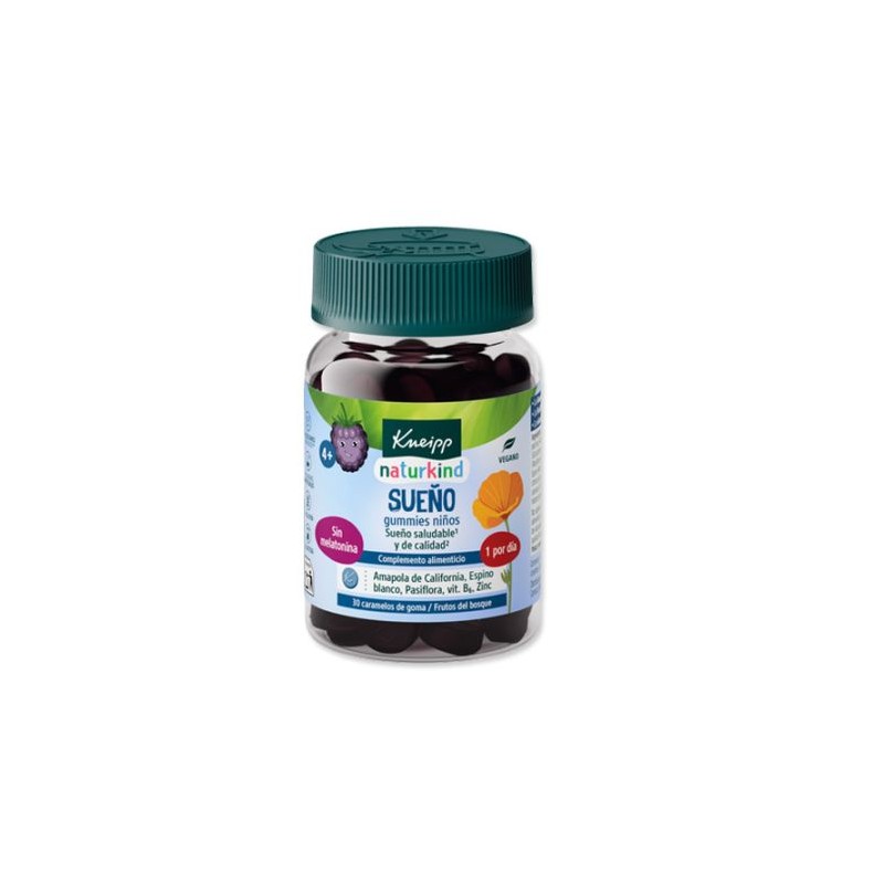 KNEIPP GUMMIES NIÑOS SUEÑO 30 CARAMELOS DE GOMA SABOR FRUTOS DEL BOSQUE KNEIPP GUMMIES NIÑOS SUEÑO 30 CARAMELOS DE GOMA SABOR FRUTOS DEL BOSQUE
