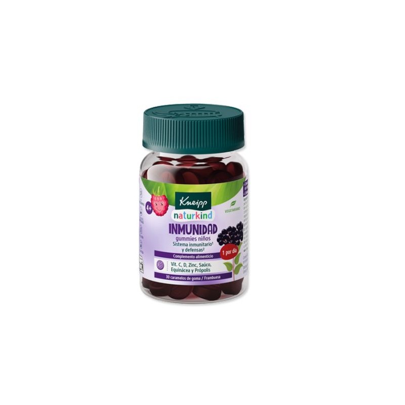 KNEIPP GUMMIES NIÑOS IMMUNIDAD 30 CARAMELOS DE GOMA SABOR FRAMBUESA KNEIPP GUMMIES NIÑOS IMMUNIDAD 30 CARAMELOS DE GOMA SABOR FRAMBUESA