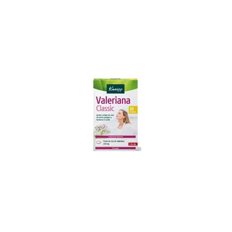 VALERIANA KNEIPP CLASSIC 30 GRAGEAS VALERIANA KNEIPP CLASSIC 30 GRAGEAS