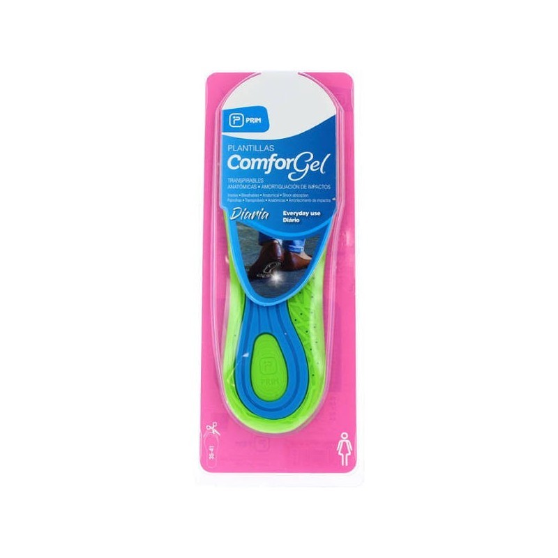 PRIM PLANTILLAS DIARIO COMFORGEL MUJER 2 U PRIM PLANTILLAS DIARIO COMFORGEL MUJER 2 U