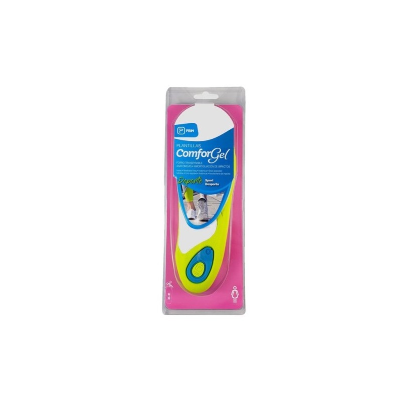 PRIM PLANTILLAS DEPORTE COMFORGEL MUJER 2 U