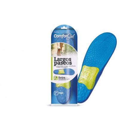  PRIM PLANTILLAS COMFORGEL LARGOS PASEOS 2 UNIDADES TALLA S 