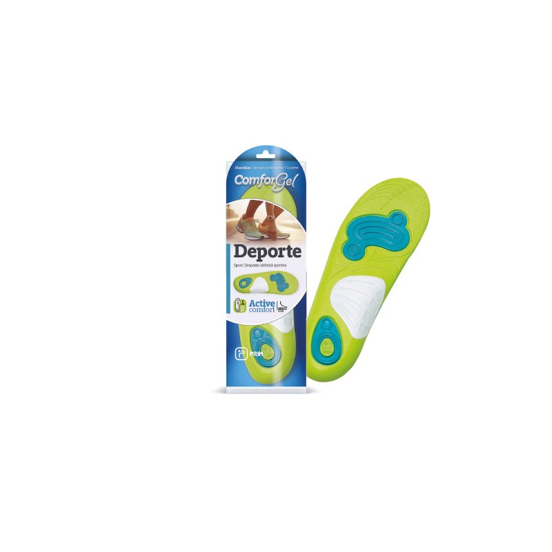 PRIM PLANTILLAS COMFORGEL DEPORTE HOMBRE 40/46 2 U PRIM PLANTILLAS COMFORGEL DEPORTE HOMBRE 40/46 2 U