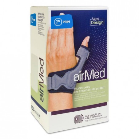  PRIM MUÑEQUERA DE ABDUCION DE PULGAR AIRMED REF AM202G S TALLA S GRIS 