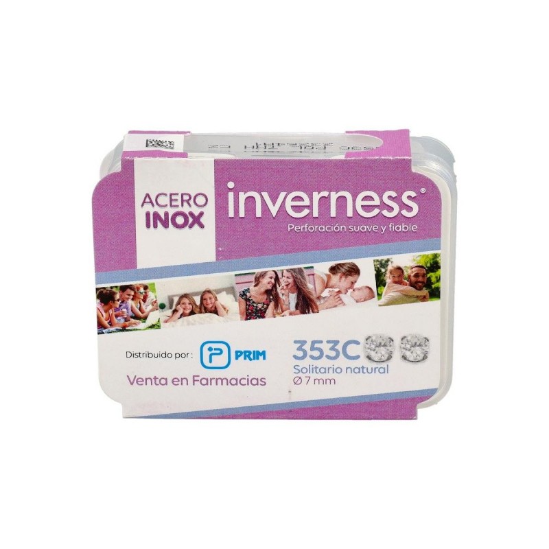 PRIM INVERNESS PENDIENTE ACERO INOXIDABLE 353C SOLITARIO NATURAL 7 MM