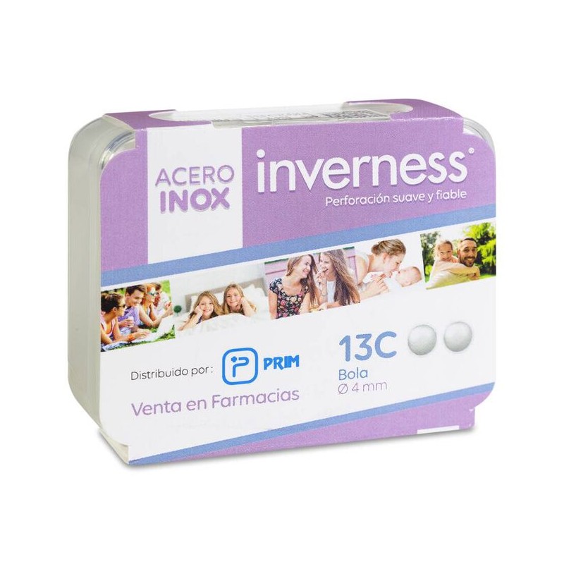 PRIM INVERNESS PENDIENTE ACERO INOXIDABLE 13C BOLA 4 MM PRIM INVERNESS PENDIENTE ACERO INOXIDABLE 13C BOLA 4 MM