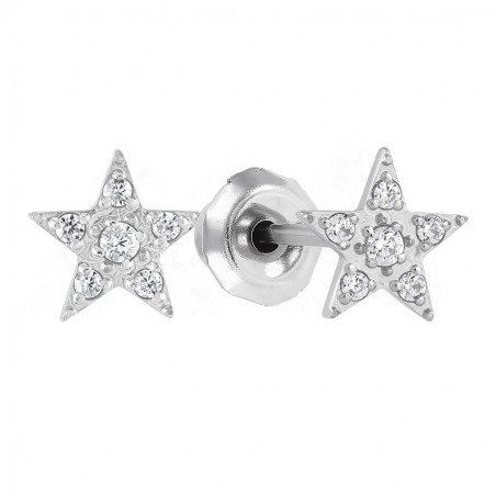  PRIM INVERNESS PENDIENTE ACERO INOXIDABLE 1214C ESTRELLA CRISTAL NATURAL 