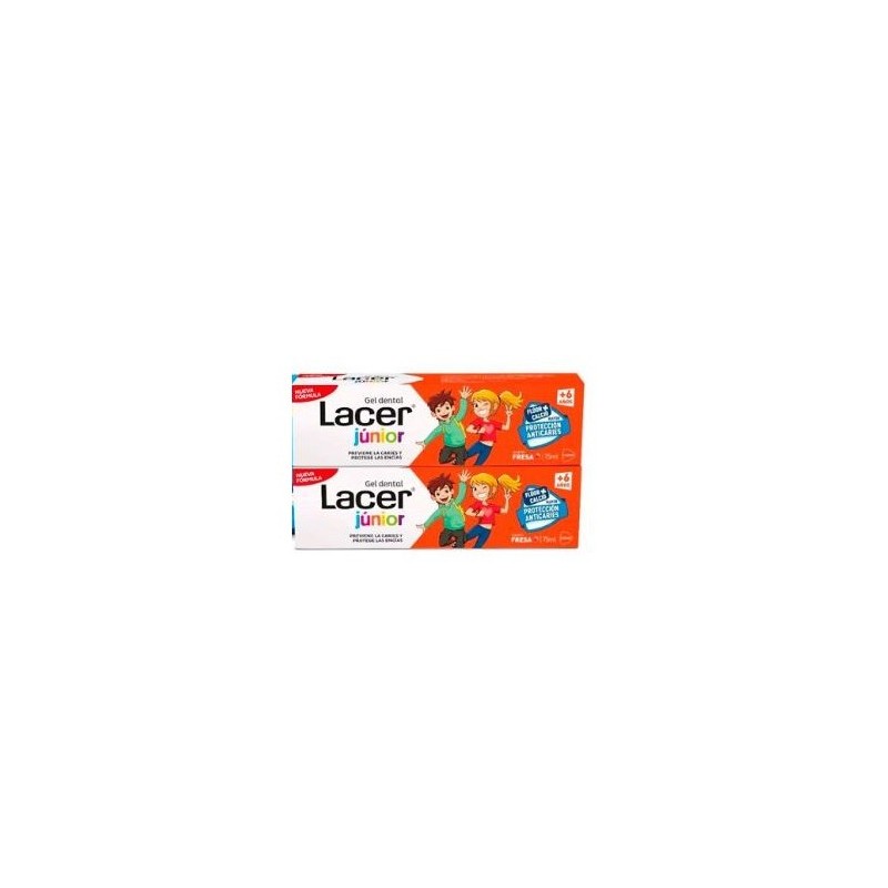 LACER JUNIOR FRESA DUPLO PASTA 75 ML LACER JUNIOR FRESA DUPLO PASTA 75 ML