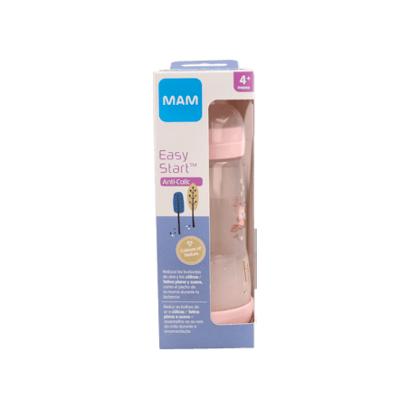  MAM BIBERON ANTI-COLIC EASY START +4 MESES MATT-R 320 ML 
