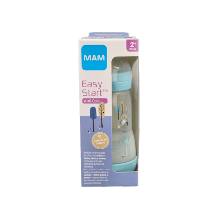  MAM BIBERON ANTI-COLIC EASY START +2 MESES MATT-A 260 ML 