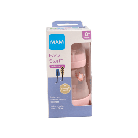  MAM EASY START BIBERON ANTICOLICO MATT-ROSA 160 ML 
