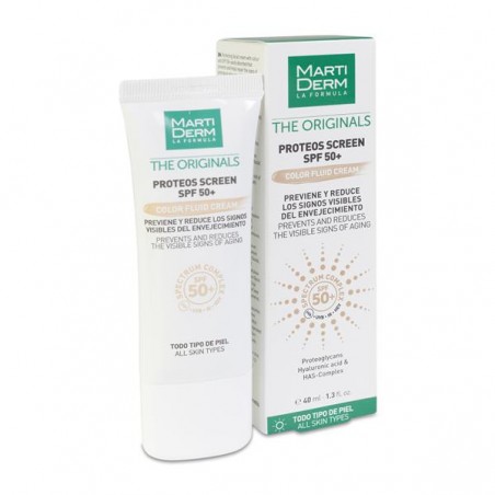  MARTIDERM PROTEOS SCREEN SPF 50+ FLUID CREAM COLOR 40 ML 